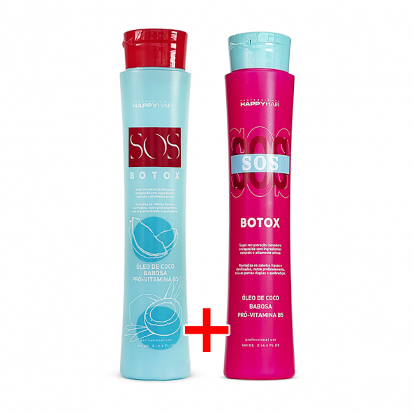 Ботокс Happy Hair SOS Light 500 мл (+ подарок Happy Hair SOS Botox)